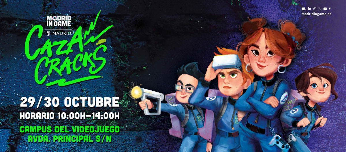 Madrid se consolida como referente en educación de videojuegos con Cazacracks 2025