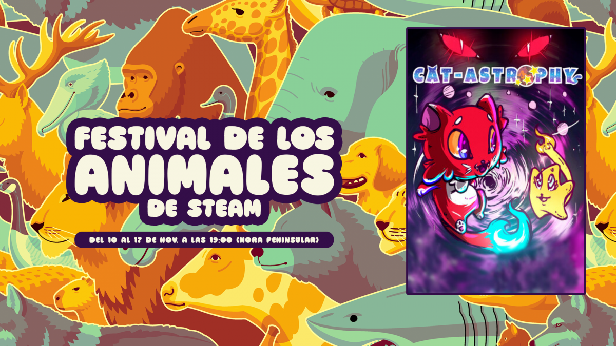 Cat-Astrophy llega al Festival de los Animales de Steam 2025