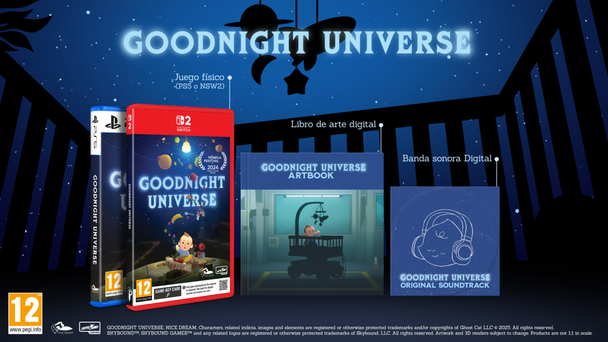 El fenómeno narrativo ganador en Tribeca Goodnight Universe llega en formato físico a PS5 y Nintendo Switch 2