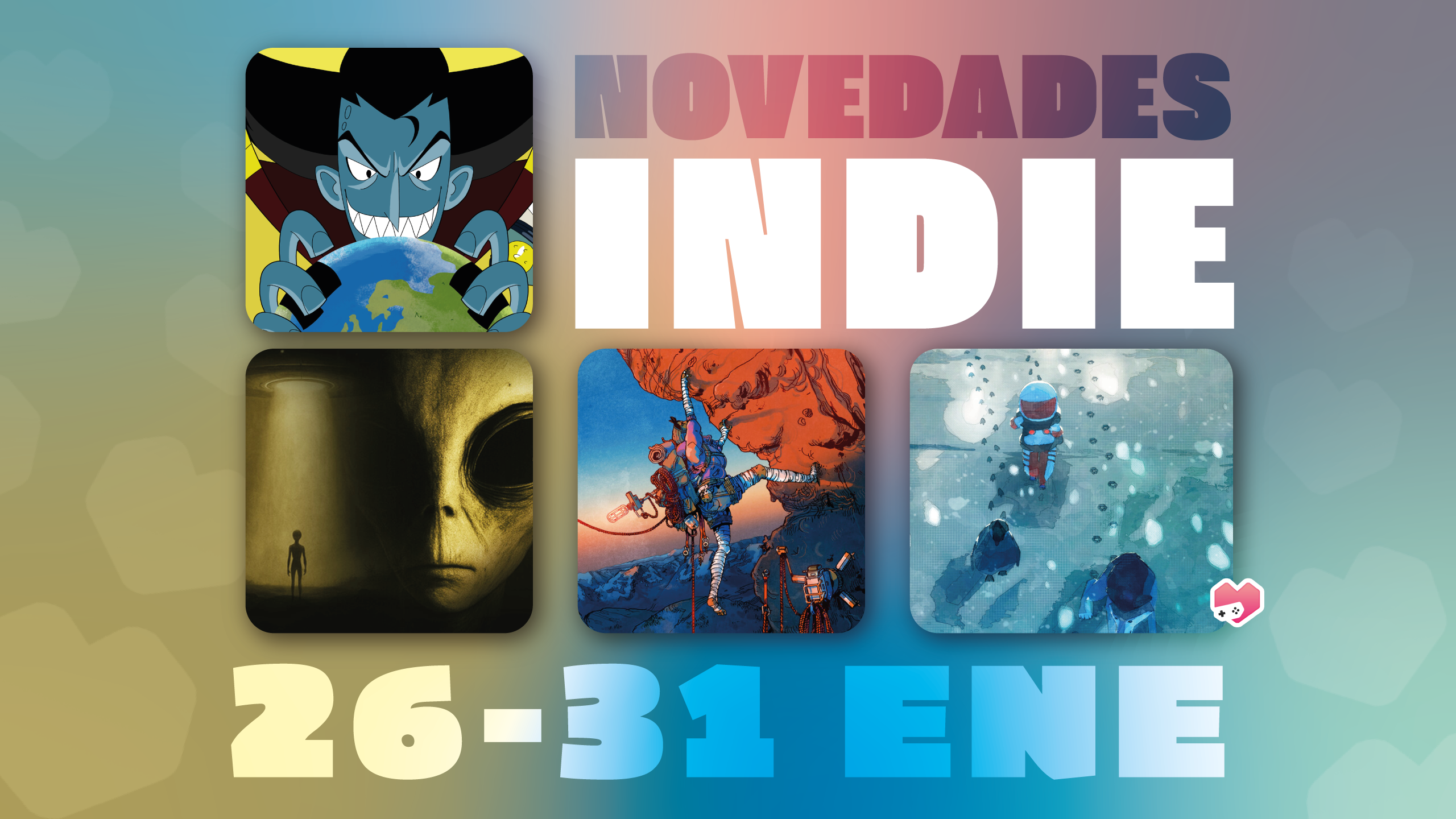 Novedades Indie del 26 al 31 de enero de 2026