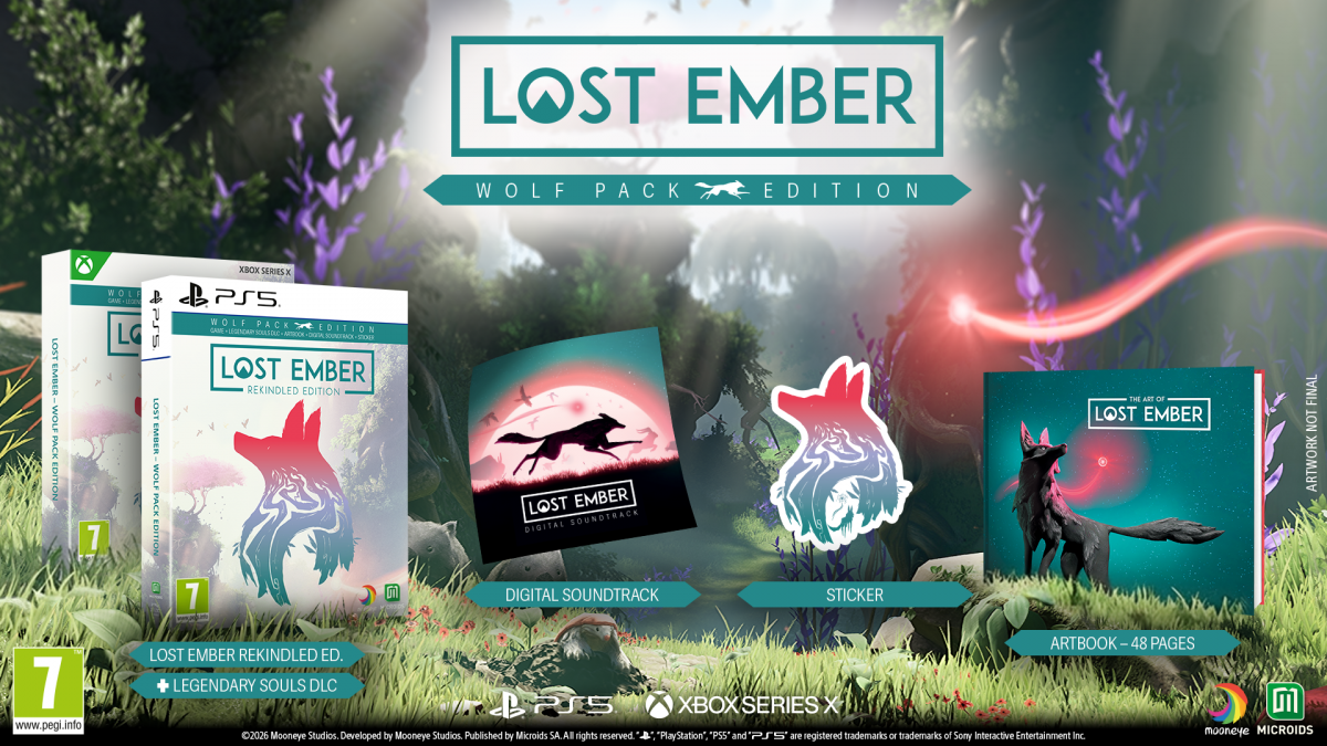 Lost Ember tendrá edición física para PlayStation 5 y Xbox Series X con su “Wolf Pack Edition”