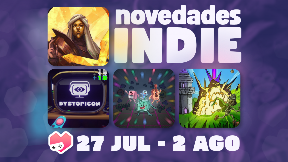Novedades Indie del 27 de julio al 2 de agosto de 2026